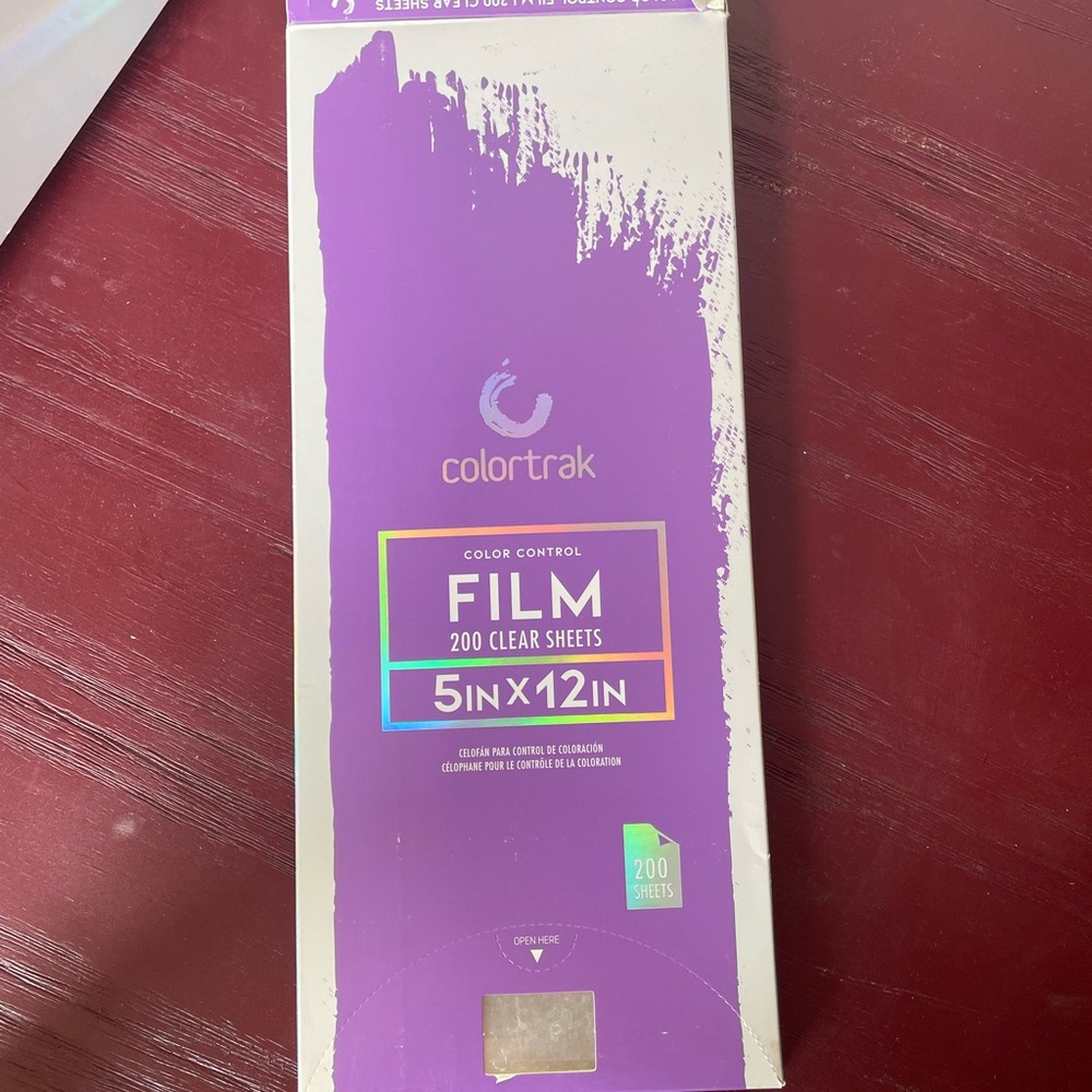 Clear foil sheets